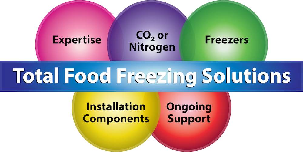 complete solutions for food freezing