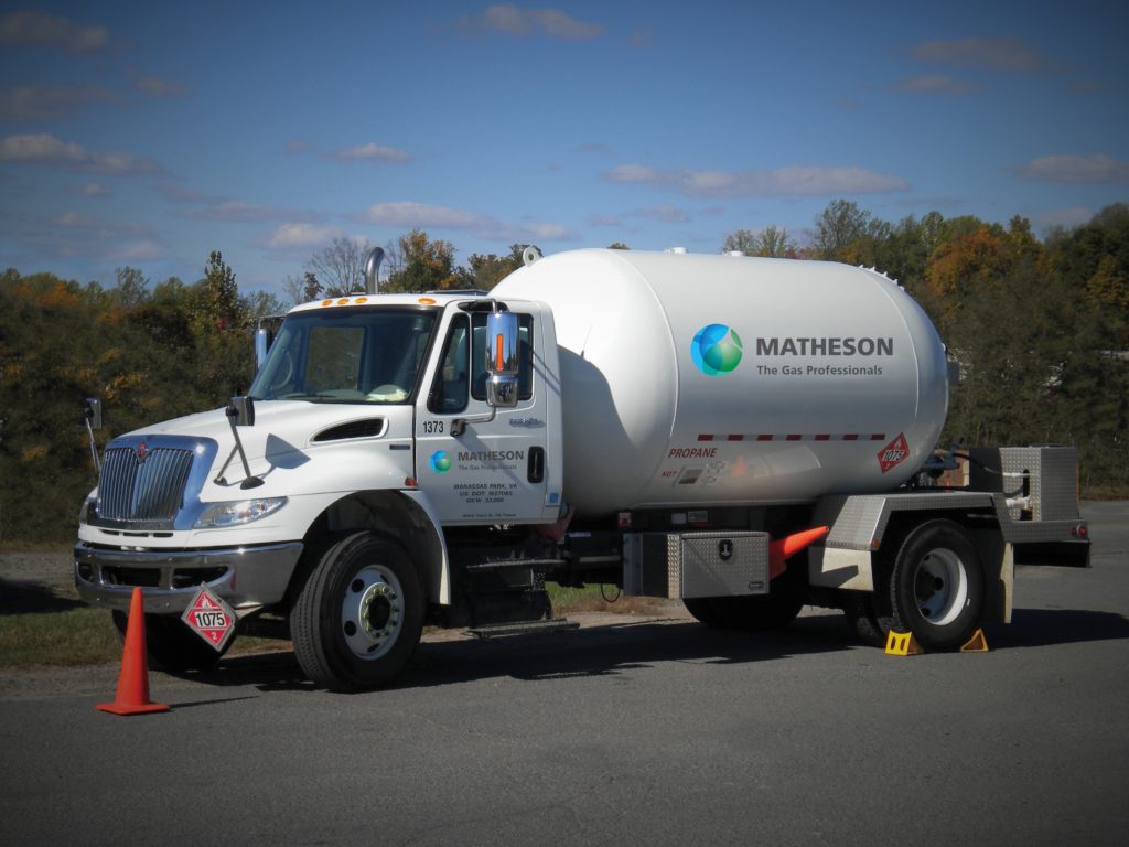 propane delivery truck